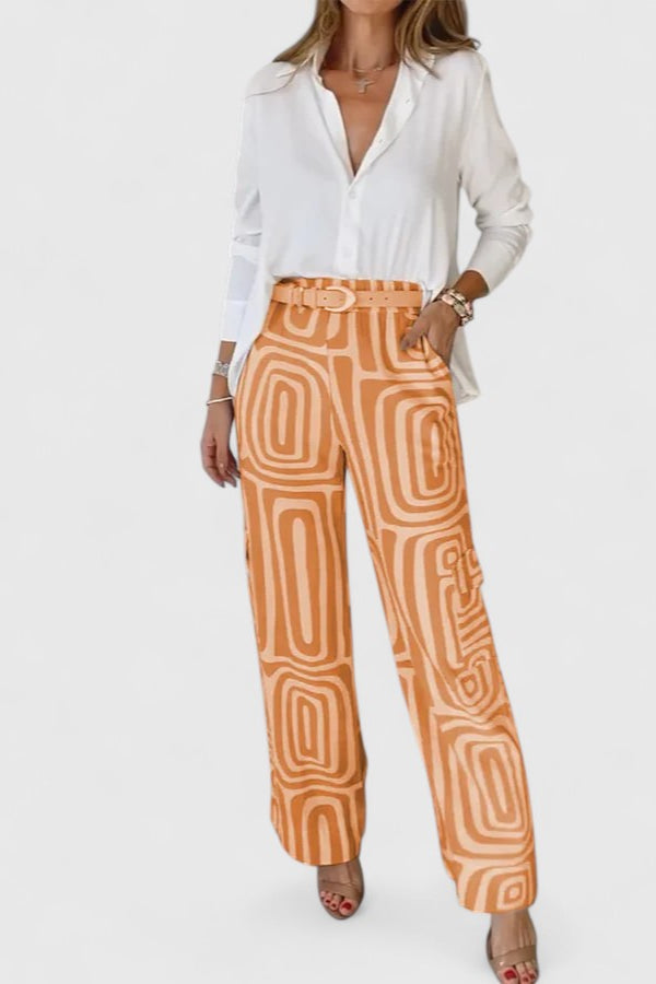 Kira | Elegante conjunto de dos piezas (INCLUYE CINTURÓN GRATIS)