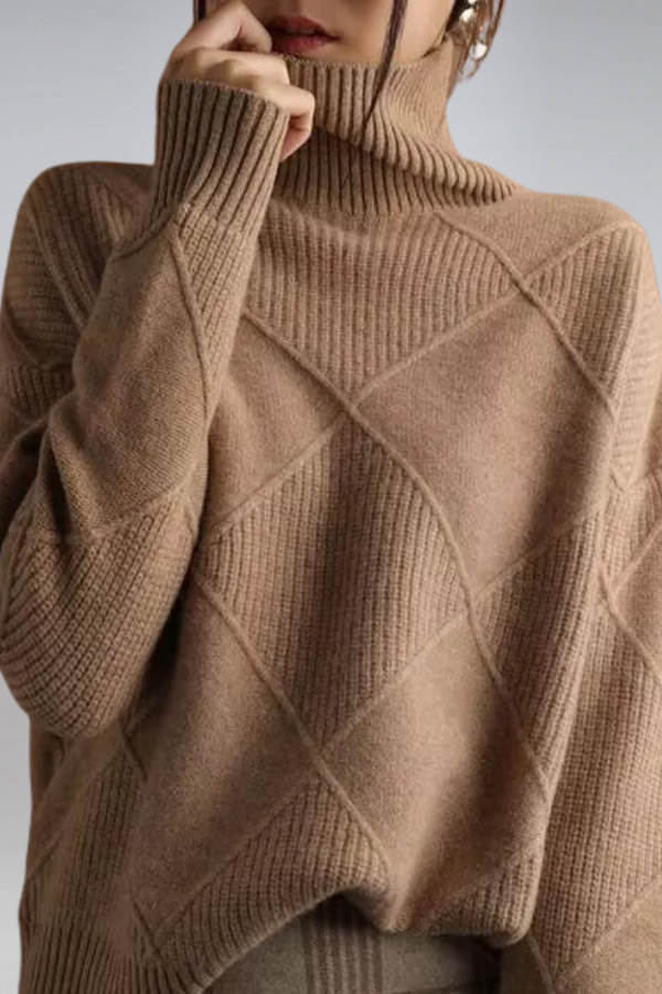Elysia® | Cashmere turtleneck sweater
