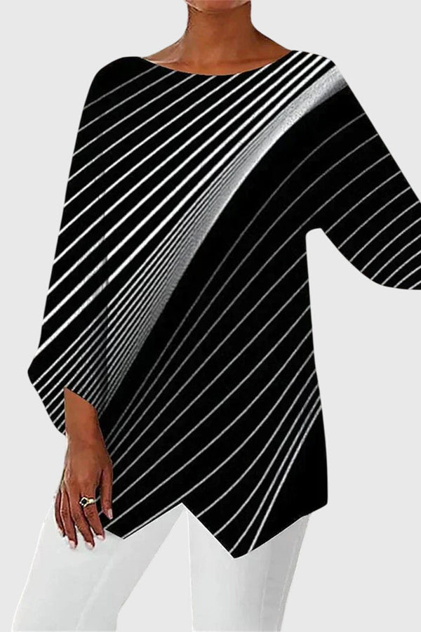 Alayah™ | Elegante top de cuello redondo