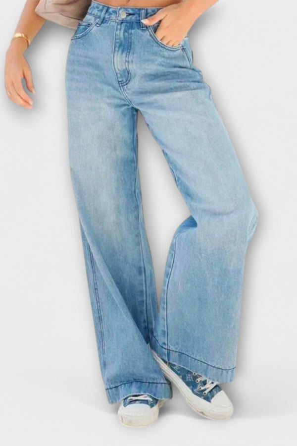 Pantalones holgados de mujer