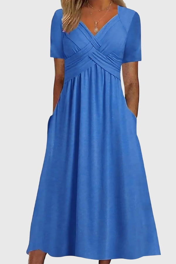 Viola™ | Vestido midi con control de abdomen