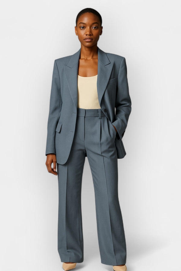 Conjunto de abrigo y pantalón