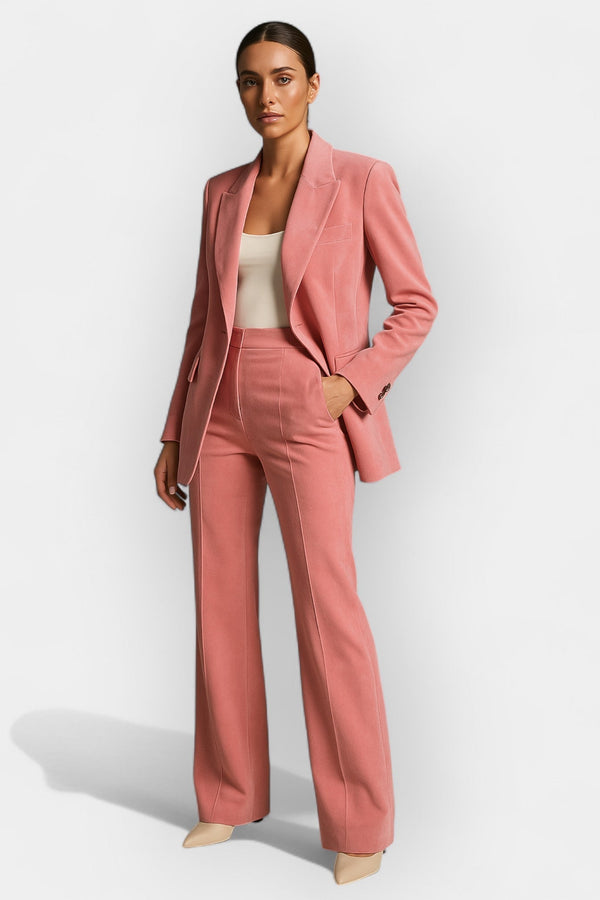 Conjunto de abrigo y pantalón