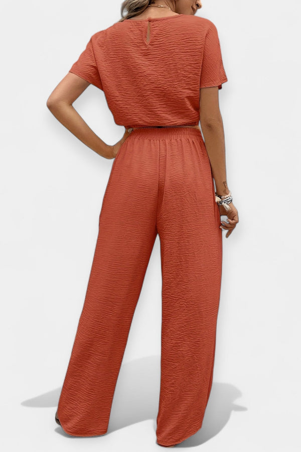 Conjunto holgado y elegante