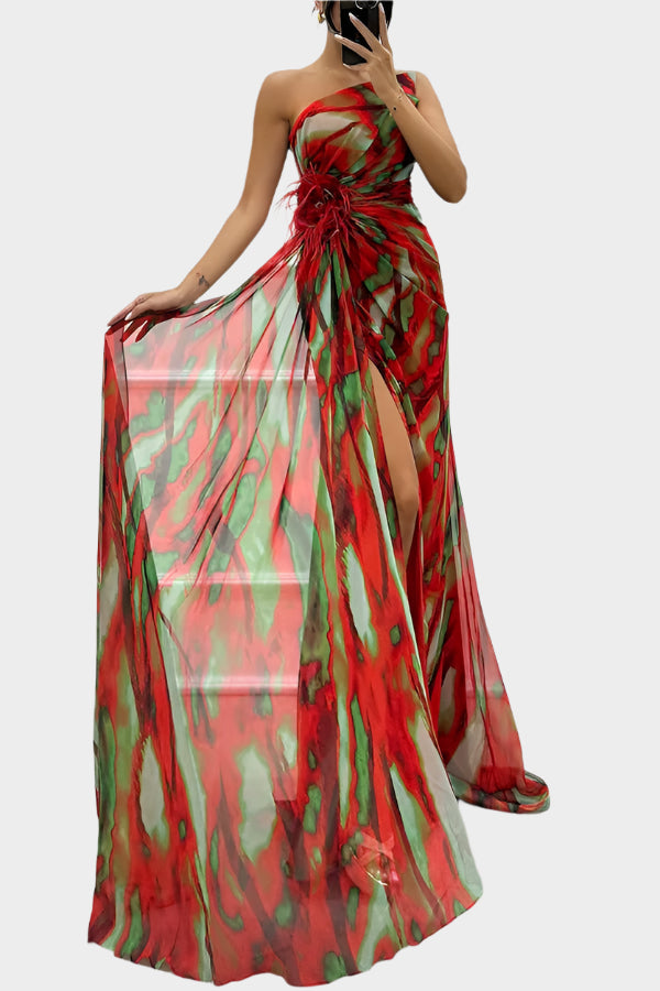 Vestido colorido y aireado