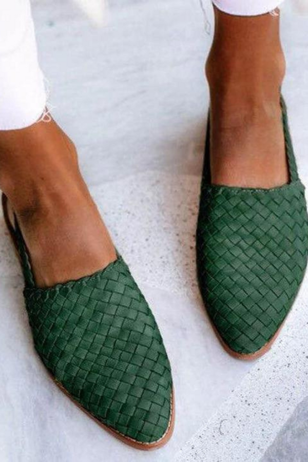 Romy | Sandalias clásicas de cuero hechas a mano