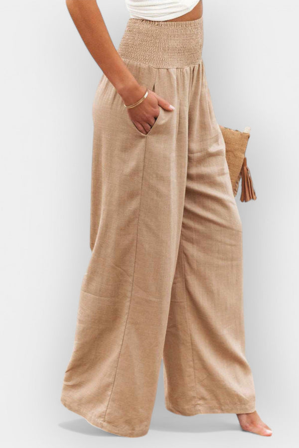 Pantalones anchos cómodos