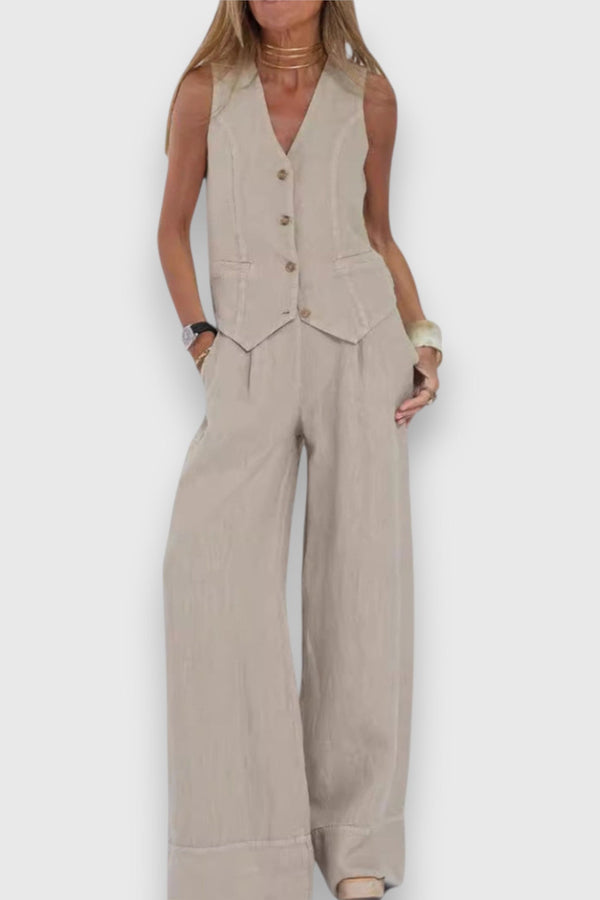 Conjunto de dos piezas para la ligereza del verano