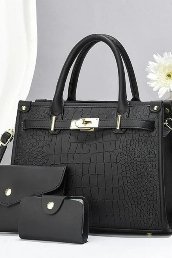 Scarlett™ - Conjunto de bolsos premium Allure Croco