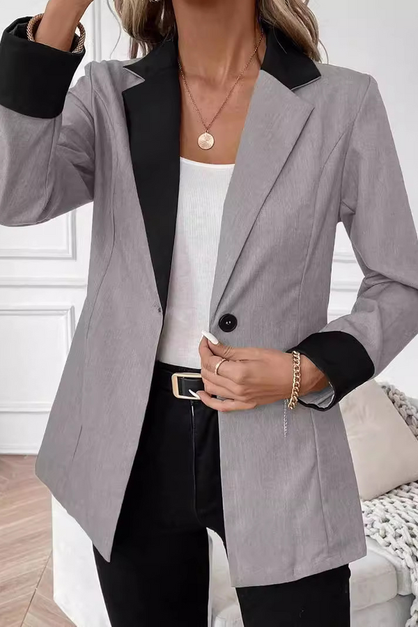 Zoe™ - Elegante blazer de manga larga