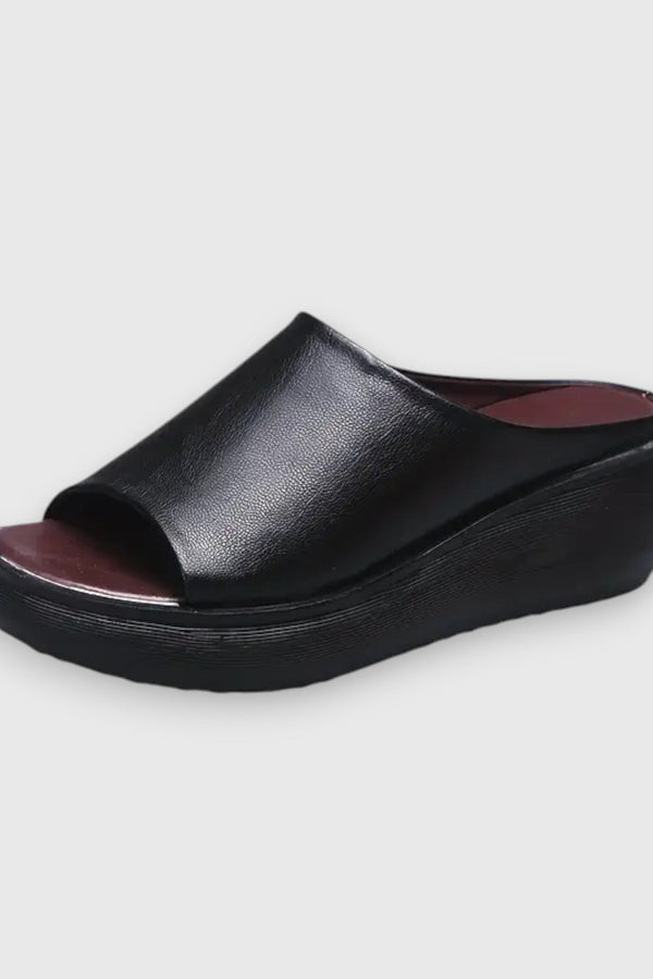 Sandalias de textura suave