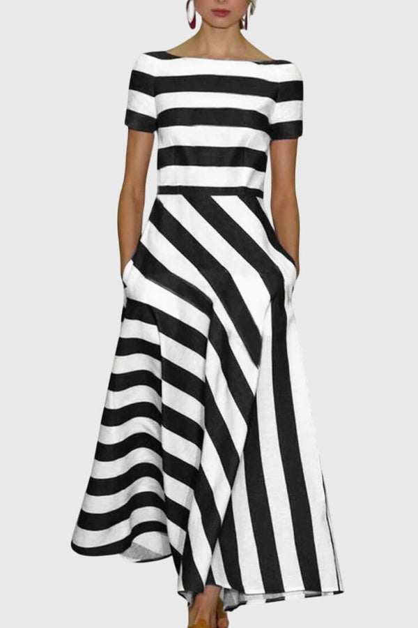 Carly™ - Vestido de rayas