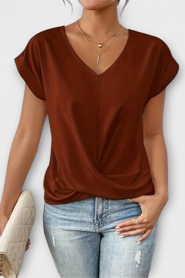 Carlinda | Elegante top con cuello en V