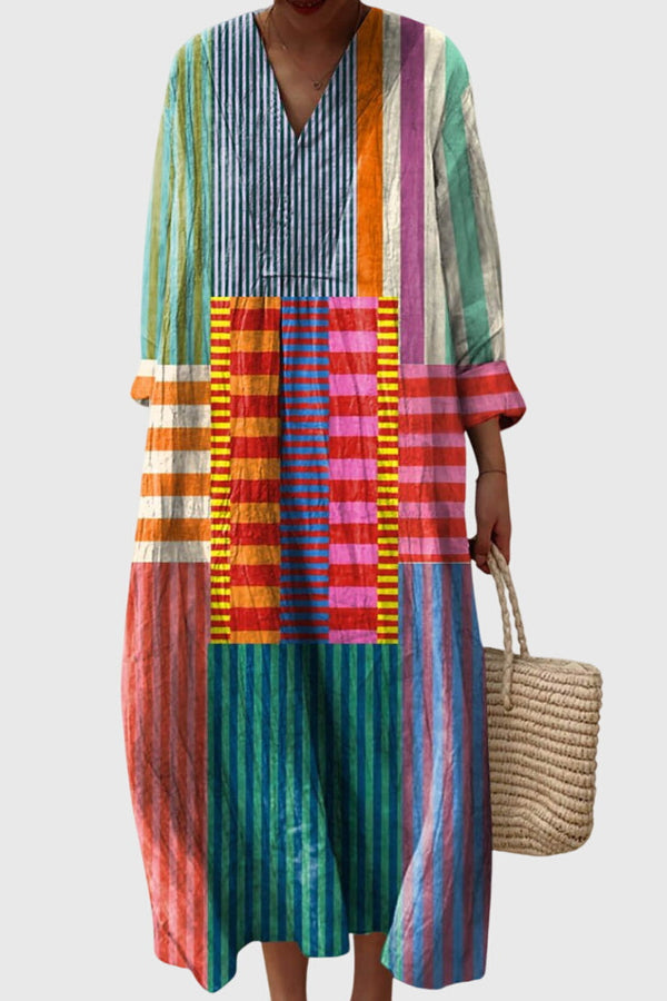 Stephanie™ | Vestido geométrico