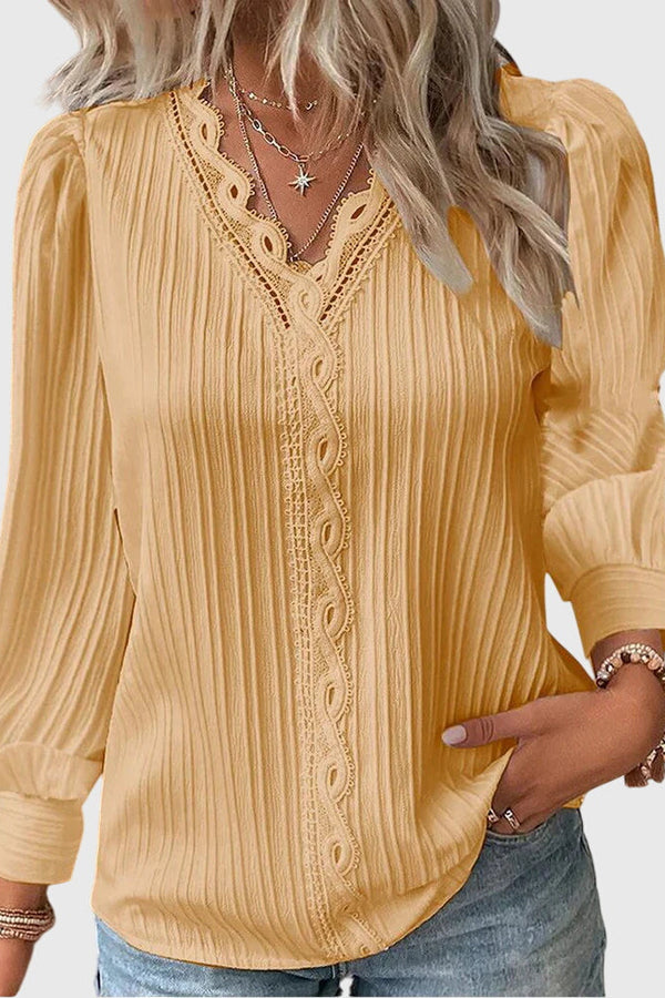 Andrea™ | Elegante blusa tipo jersey