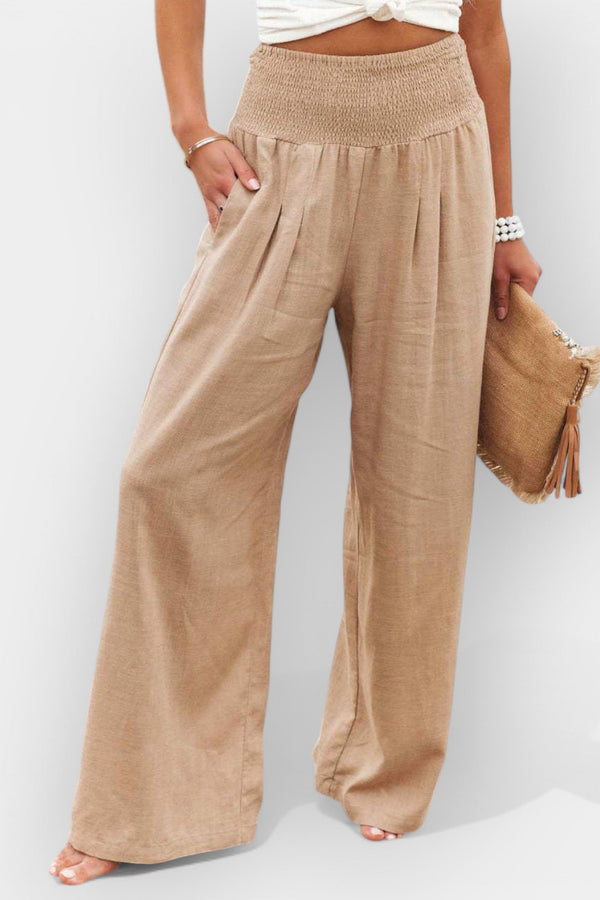 Pantalones anchos cómodos