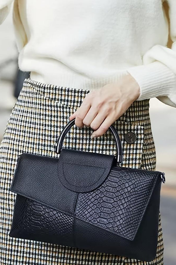 Grace™ Classic | Bolso de lujo con relieve de cocodrilo