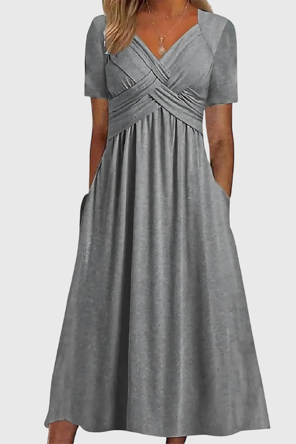 Viola™ | Vestido midi con control de abdomen