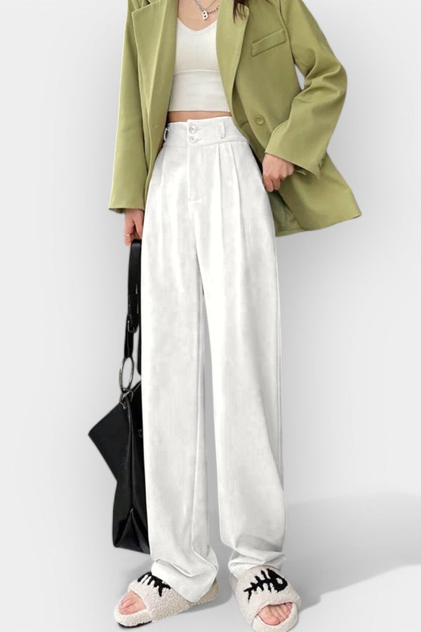 Pantalones anchos de estilo coreano