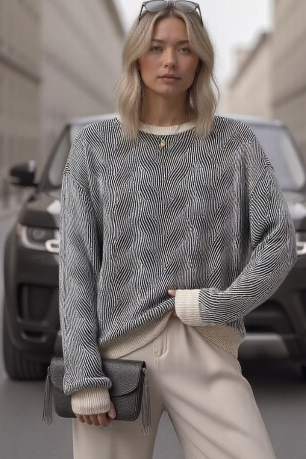 Flor® | Knitted sweater style and comfort