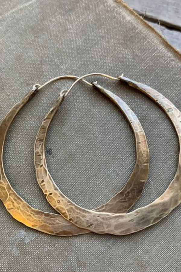 Pendientes de aro antiguos | Oro