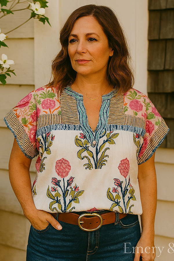 Cloe | Blusa bohemia elegante