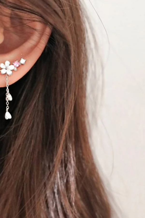 PENDIENTES DE FLOR DE CEREZO