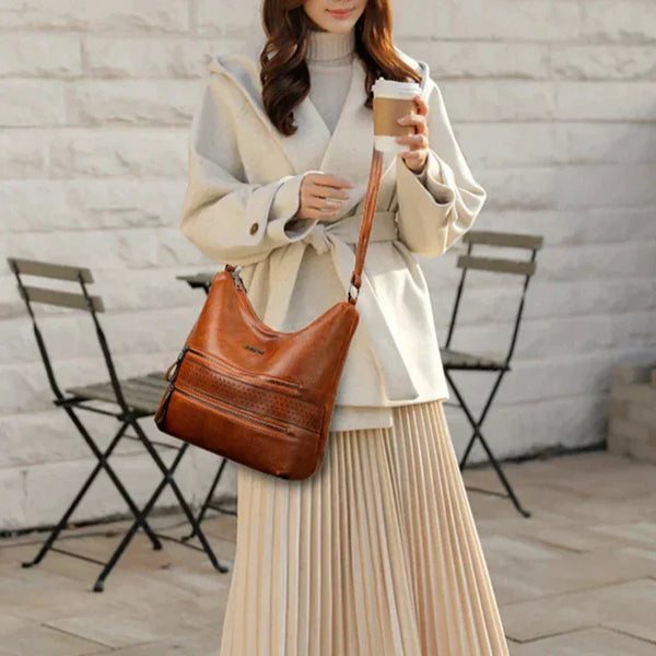 Ellie™ Double Charm | Bolso de hombro multibolsillos