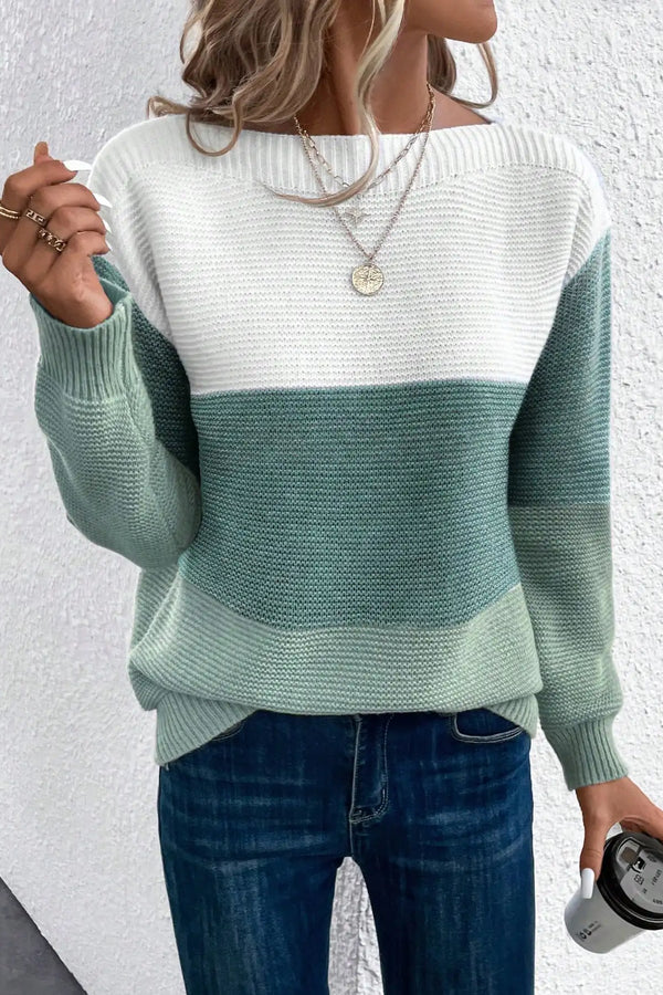 Daphne - Jersey de punto ombré