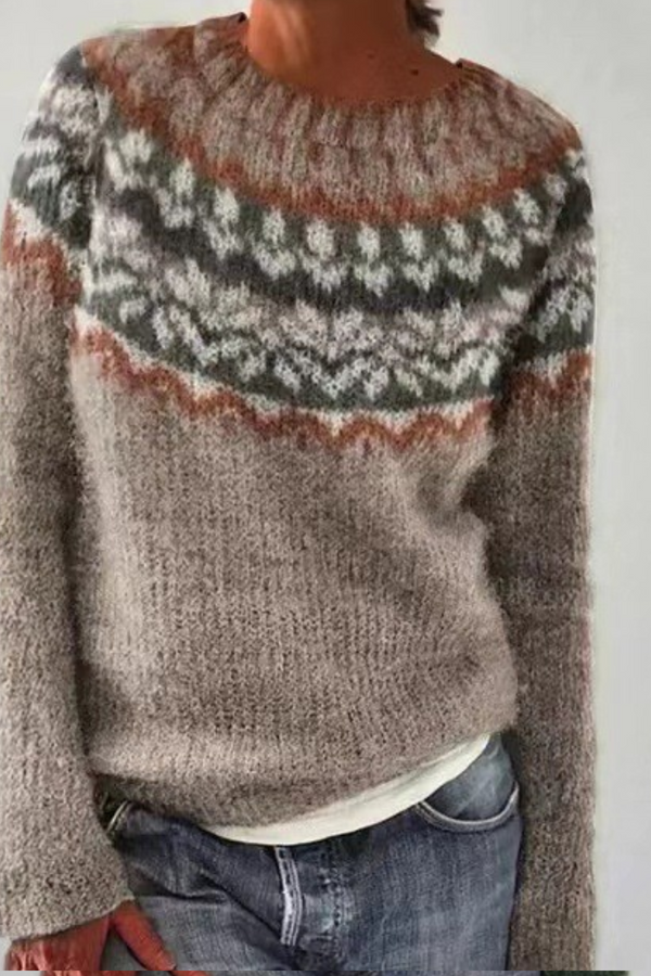 Chloe™ - Suéter retro cómodo