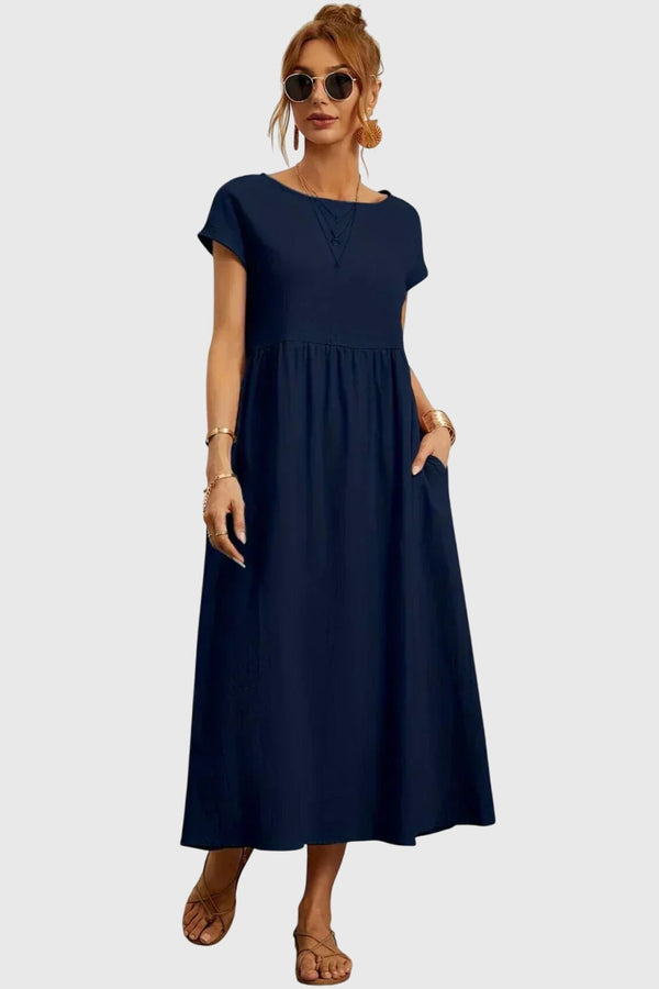 Giselle™ - Vestido informal con bolsillos