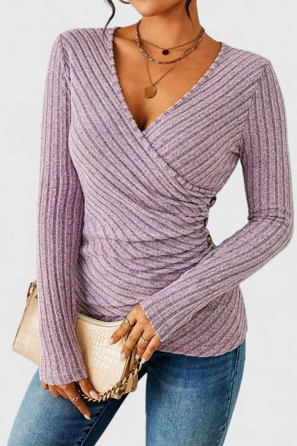 Vera | Top sofisticado con frunces