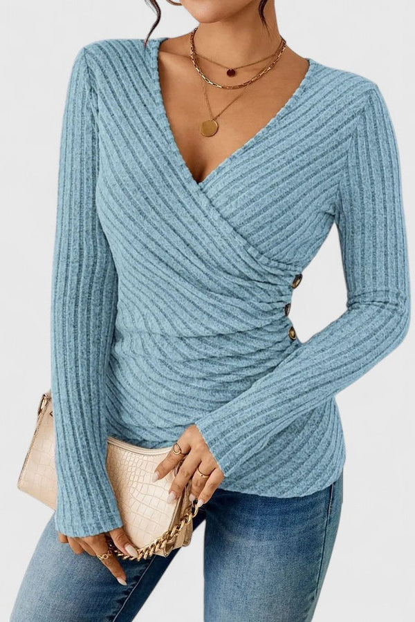 Vera | Top sofisticado con frunces