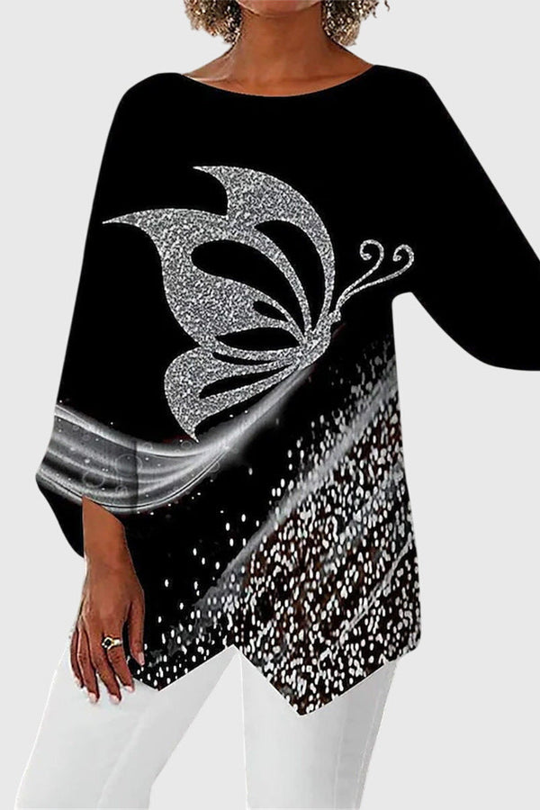 Alayah™ | Elegante top de cuello redondo