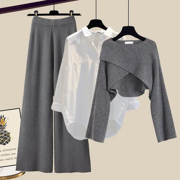 Elle™ | Conjunto de tres piezas Comodo con mangas largas