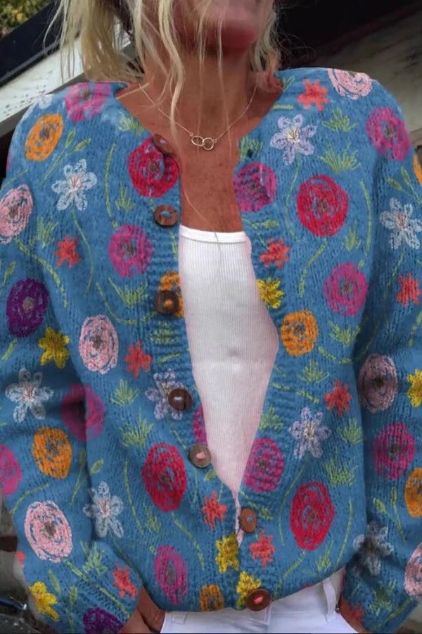 Anneli | Cárdigan floral