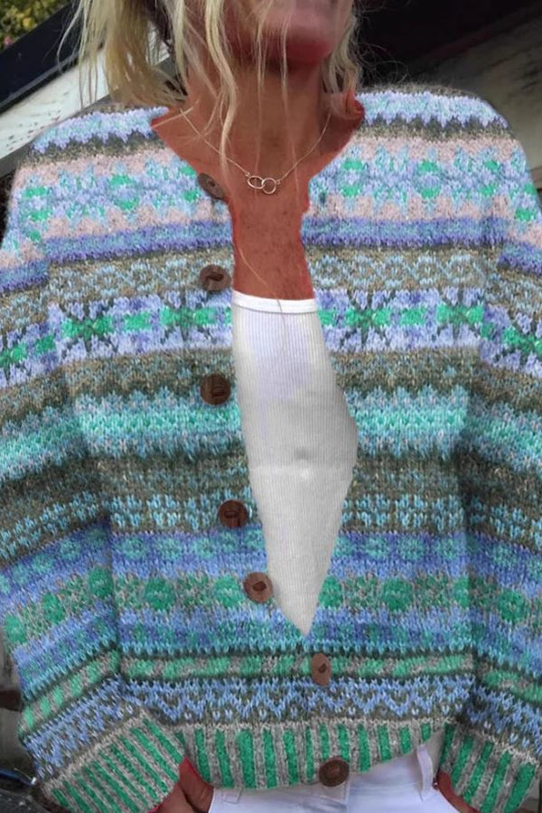 Cathrin | Cárdigan estampado