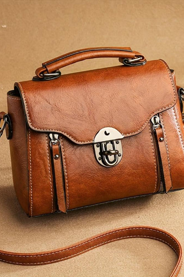 Zoe™ Elegancia atemporal | Bolso vintage con solapa