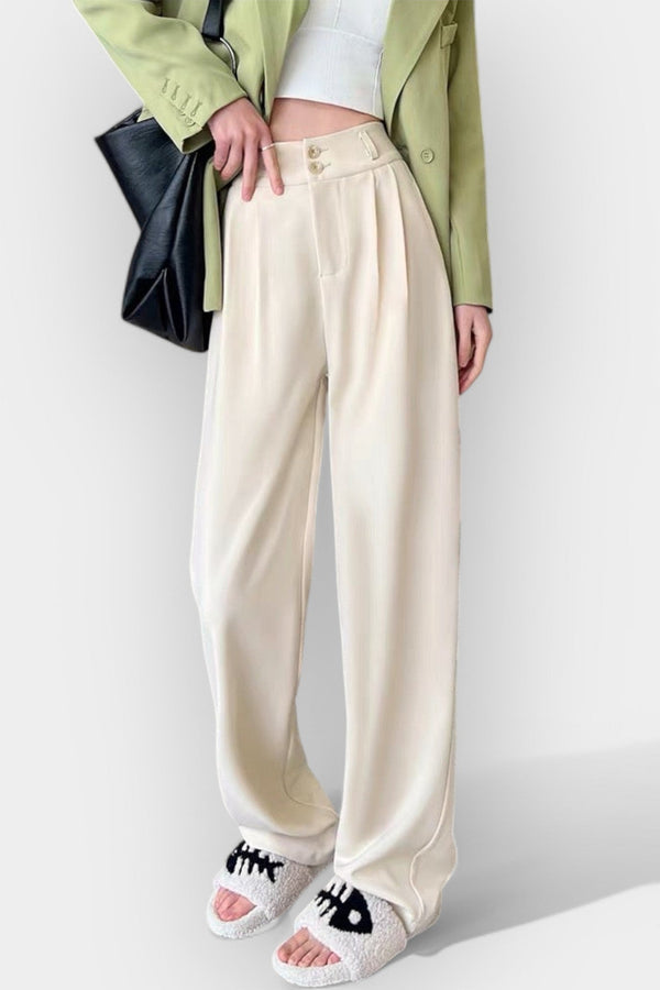 Pantalones anchos de estilo coreano