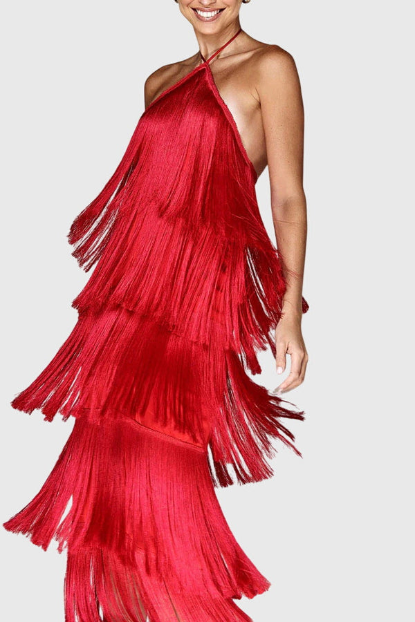 Artiselle™ - Vestido con borlas