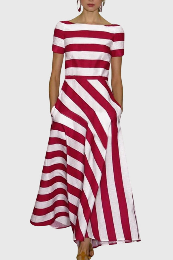 Carly™ - Vestido de rayas