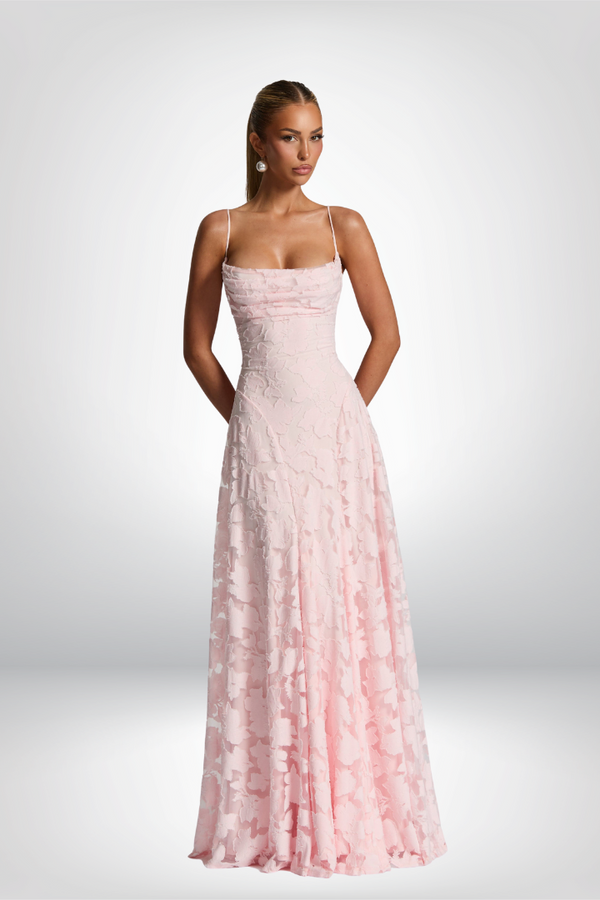 Francisco™ | Vestido largo de encaje