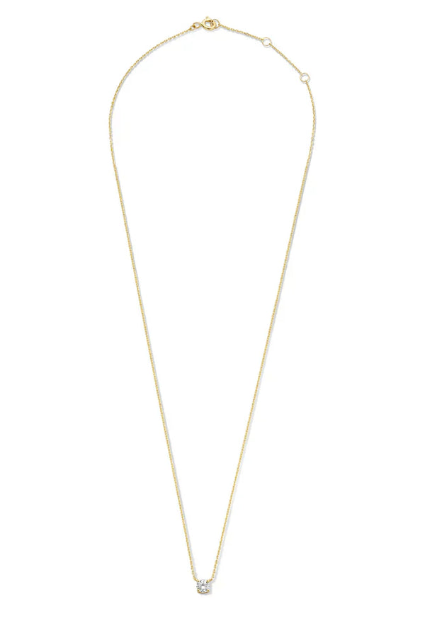 Collar Cléa de moissanita | Oro