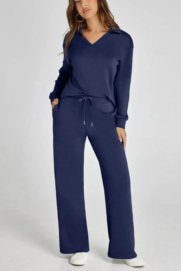 Anzhelee | Conjunto sofisticado de dos piezas