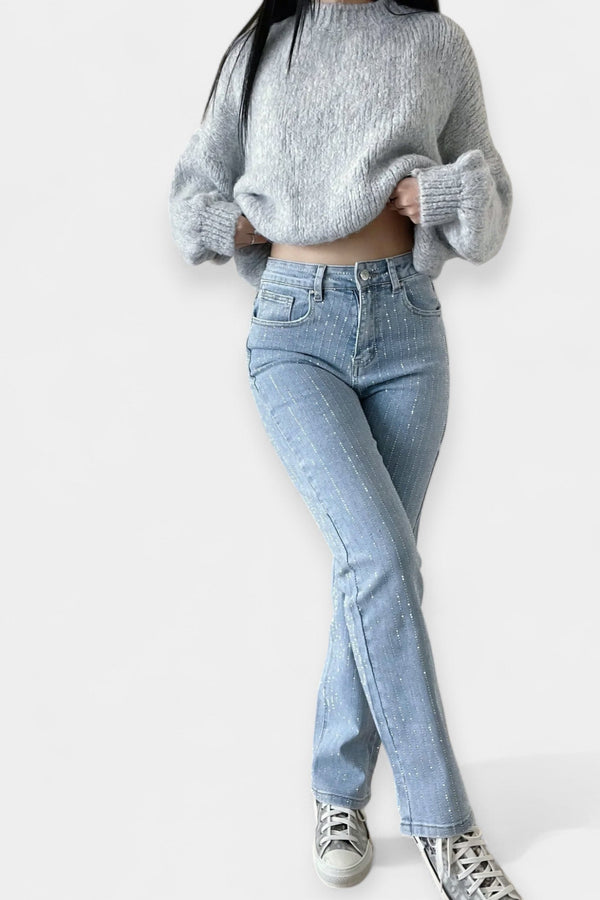 Vaqueros brillantes de verano