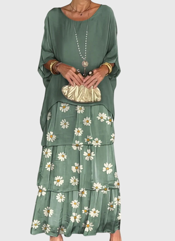 Susan™ | Vestido elegante, largo y fluido