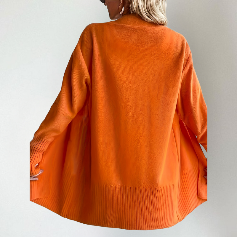 Celest - Cárdigan de punto suave y acogedor 