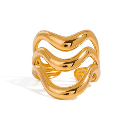 Anillo de oro Cleo