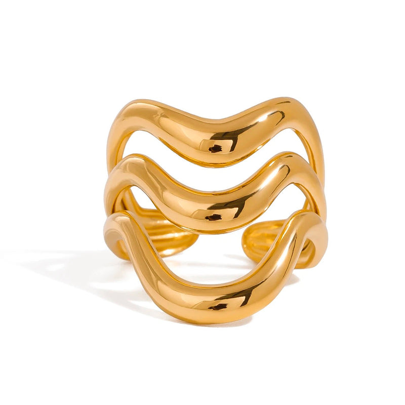 Anillo de oro Cleo