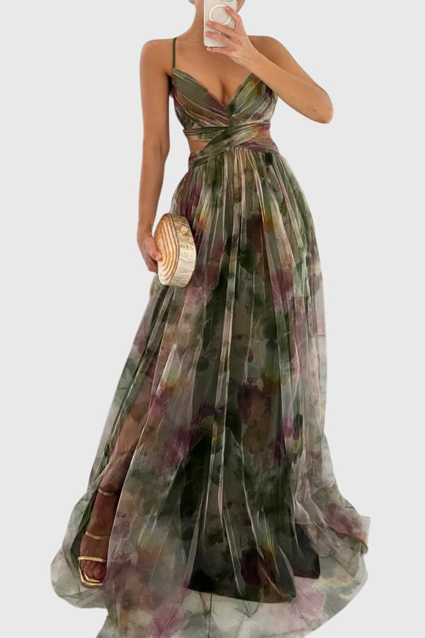 Giselle™ | Vestido largo floral